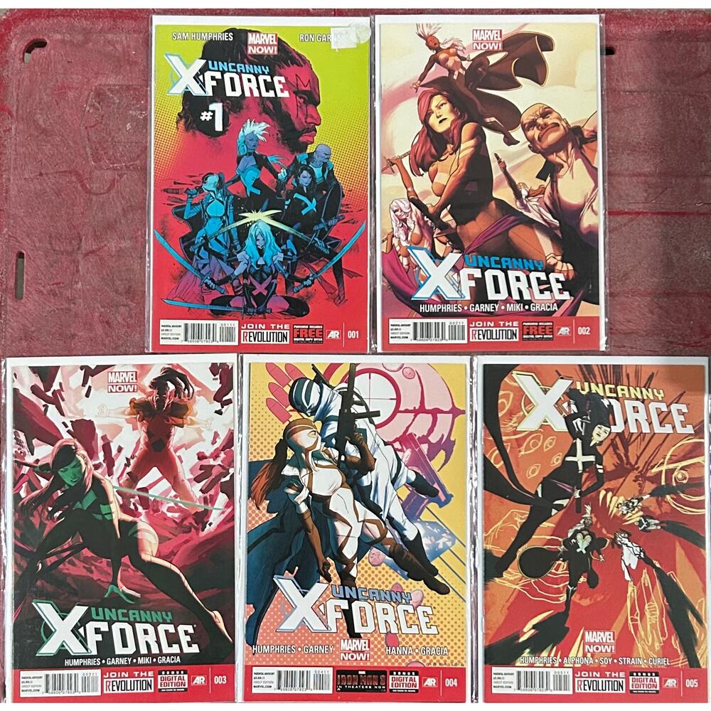 Uncanny X-Factor Vol. 2 #1 - 5 (2013 MARVEL) Lot of 5